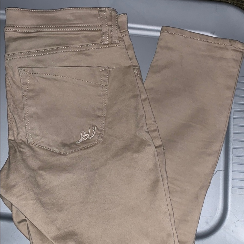 Khaki EXPRESS Jeggings